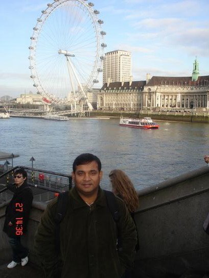 Pratyush @ London Eye 1