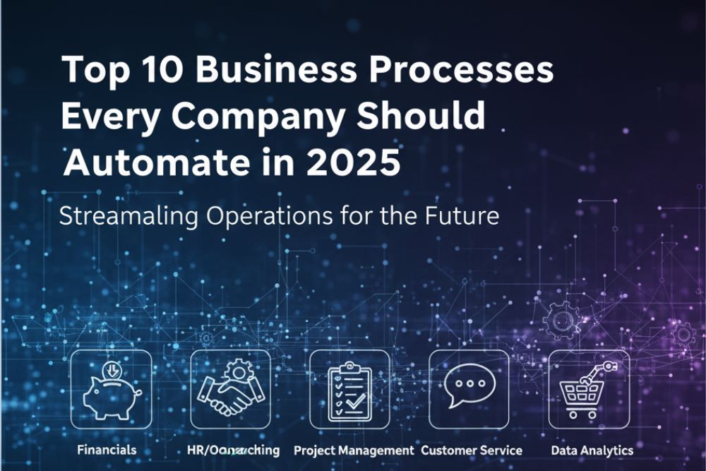 Top 10 Business Processes Every Company Should Automate in 2025